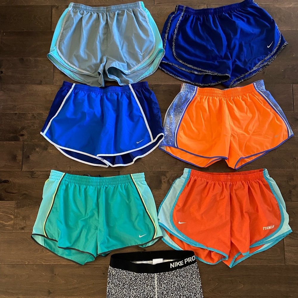 Womens Nike Running Shorts Bundle (Set Of 7) Size Large
